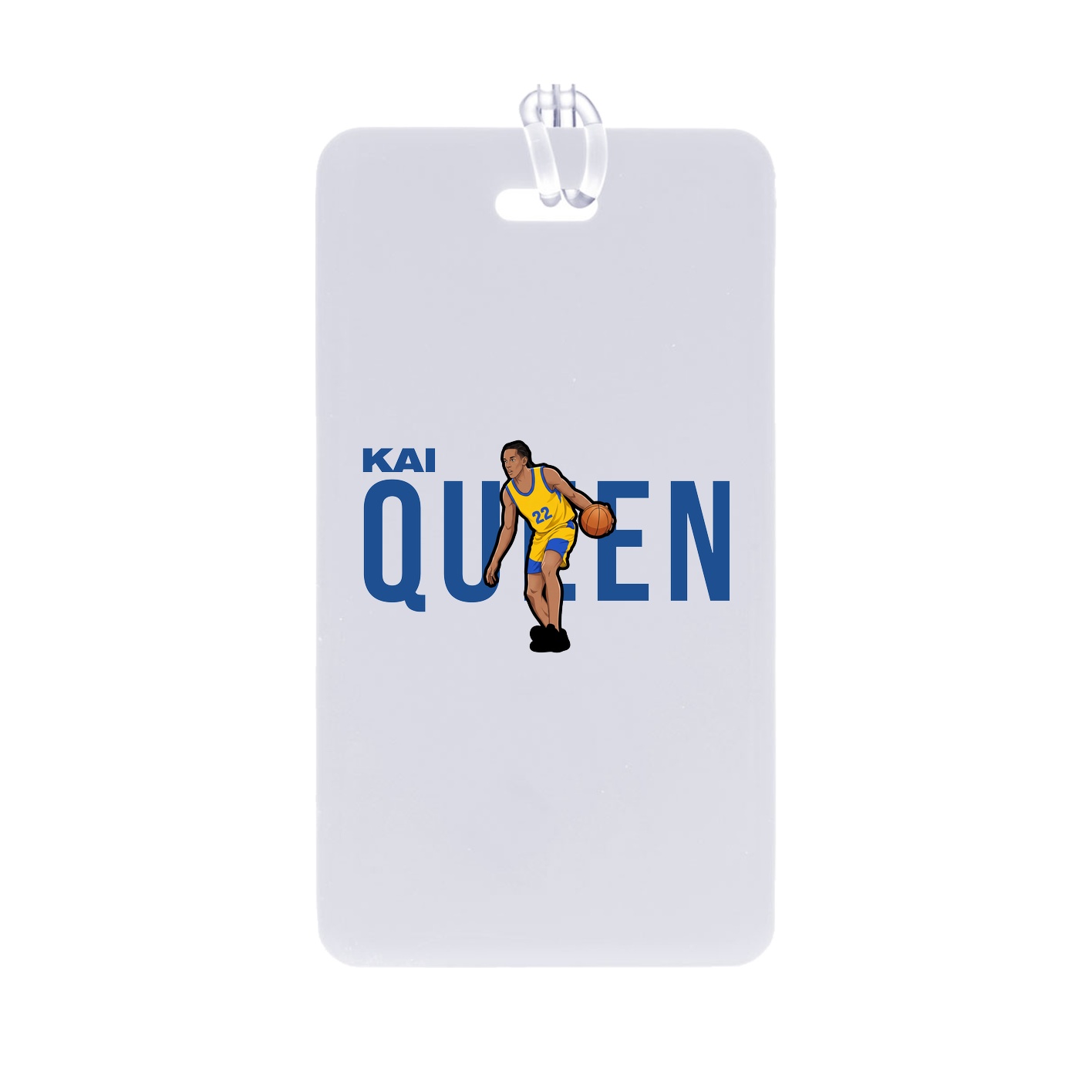 Bag Tag — Player Name in Classic