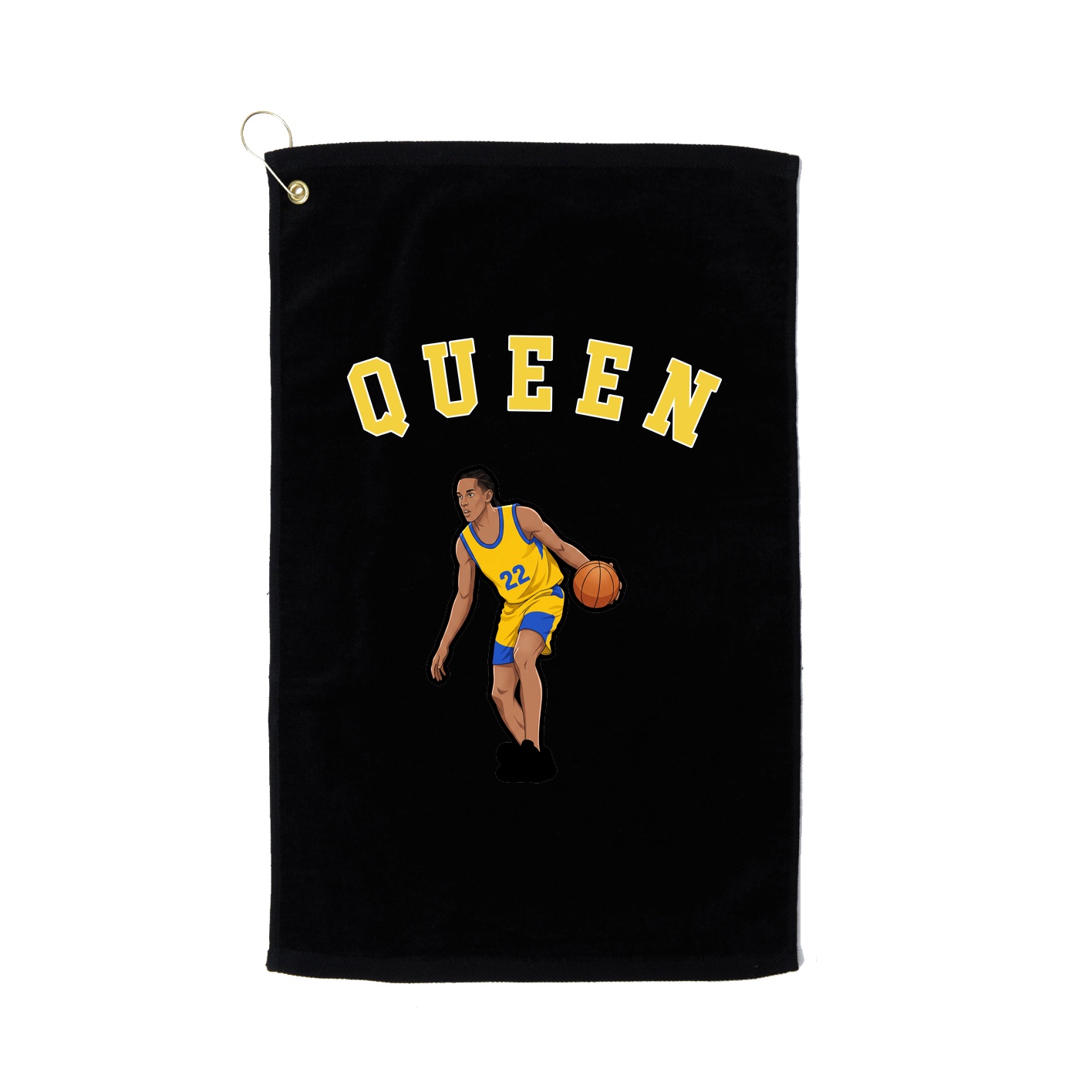 Golf Towel — Shirsey Arch in Black
