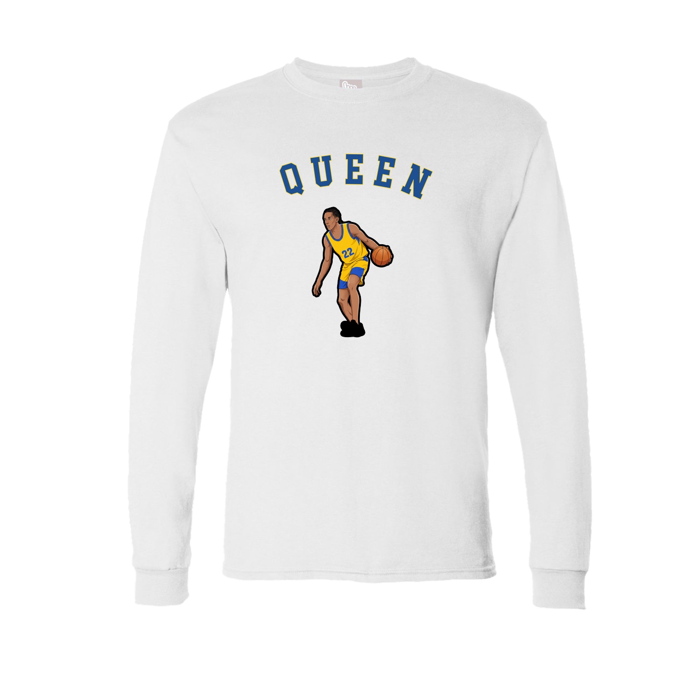Long Sleeve Tee — Shirsey Arch in White