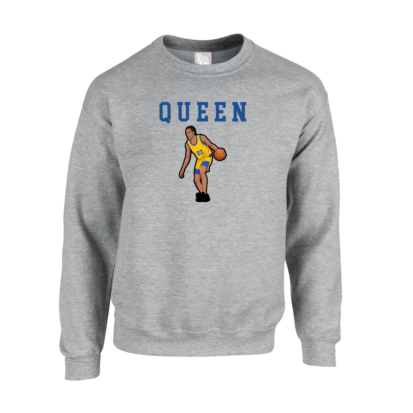 Fleece Crew — Shirsey in Grey
