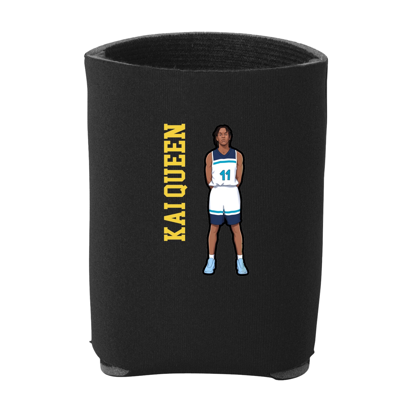 Can Holder — Name Vertical in Black
