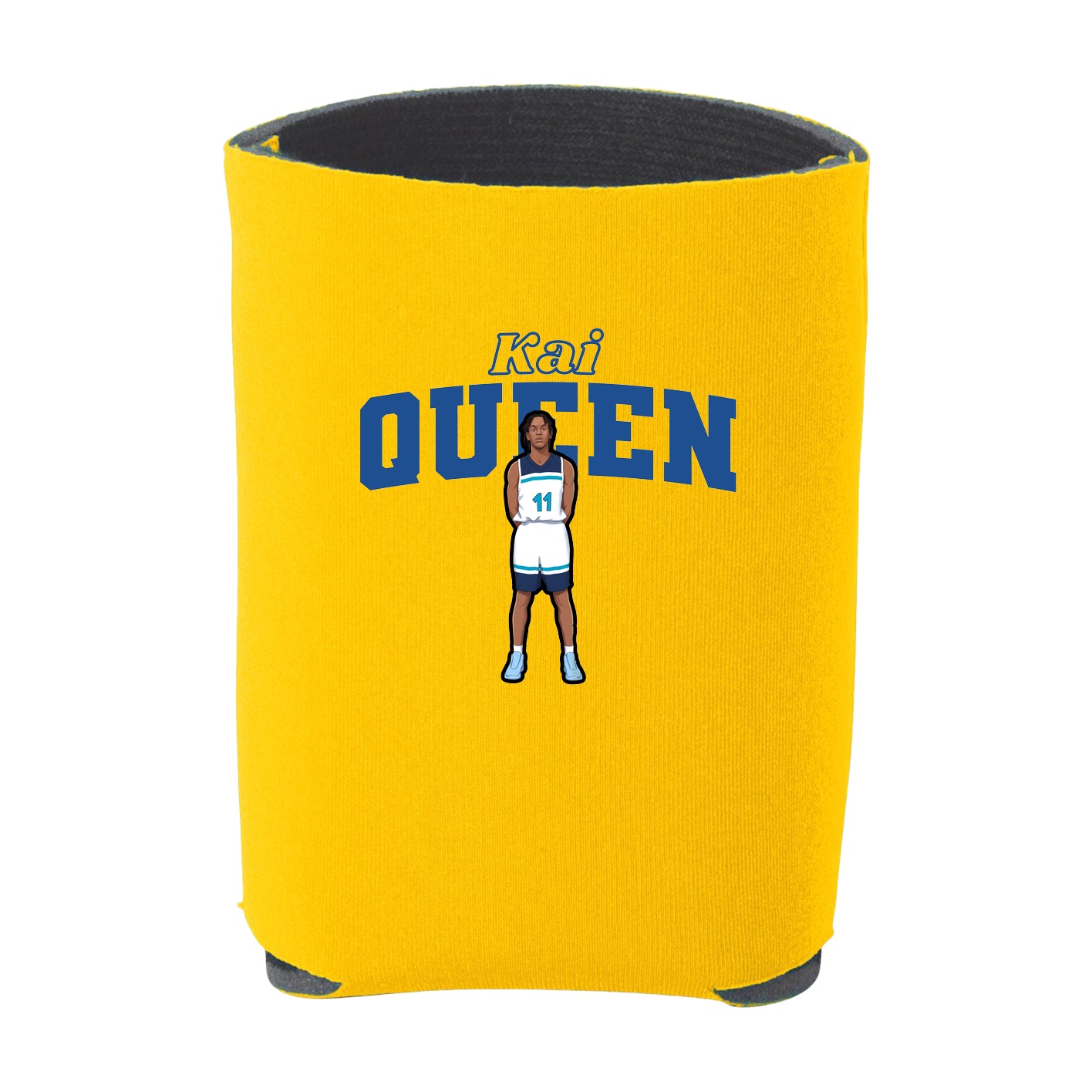 Can Holder — Name Arch in Yellow
