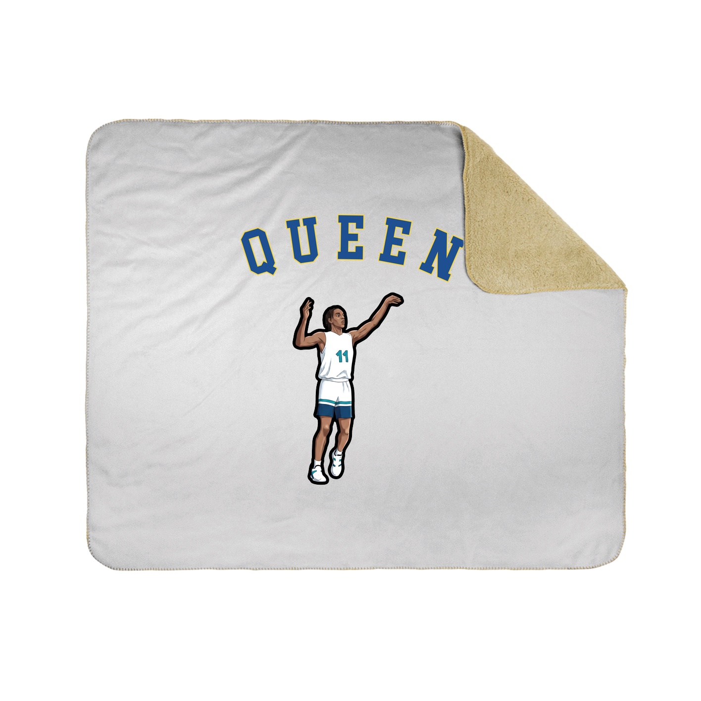 Throw Blanket — Shirsey Arch in White