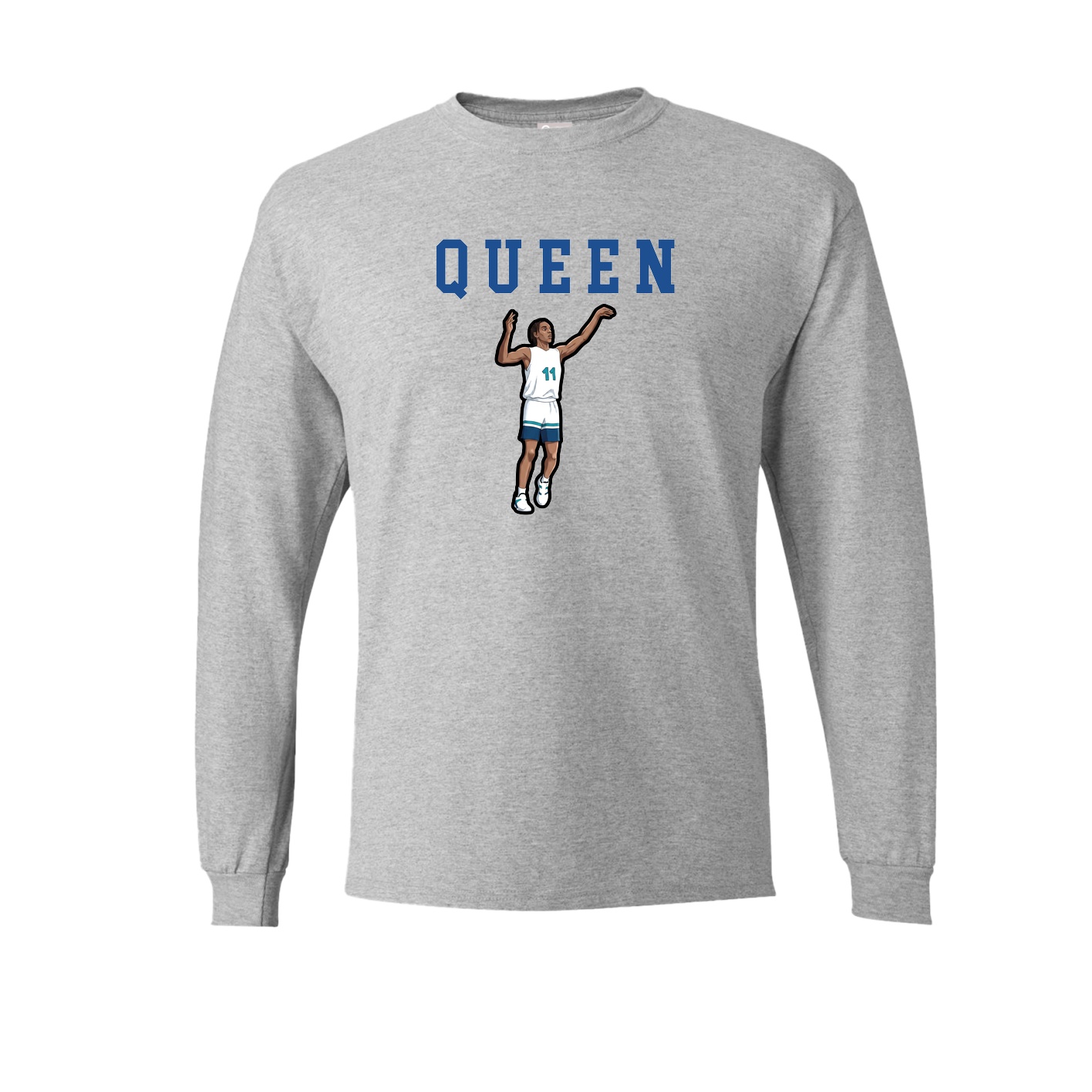 Long Sleeve Tee — Shirsey in Grey