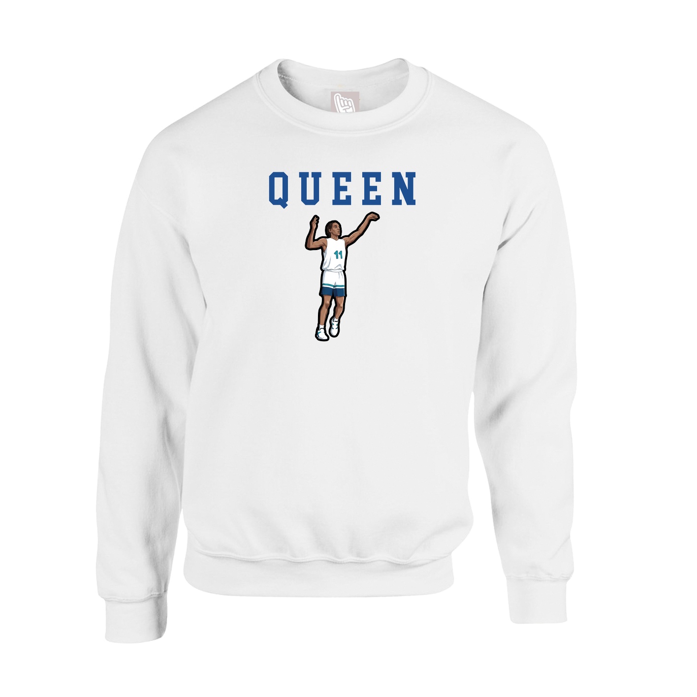 Fleece Crew — Shirsey in White