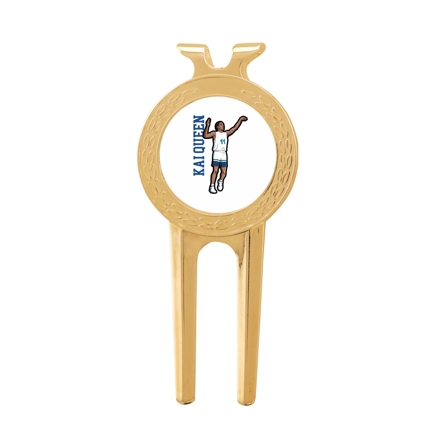 Divot Tool with Ball Marker — Name Vertical in Classic
