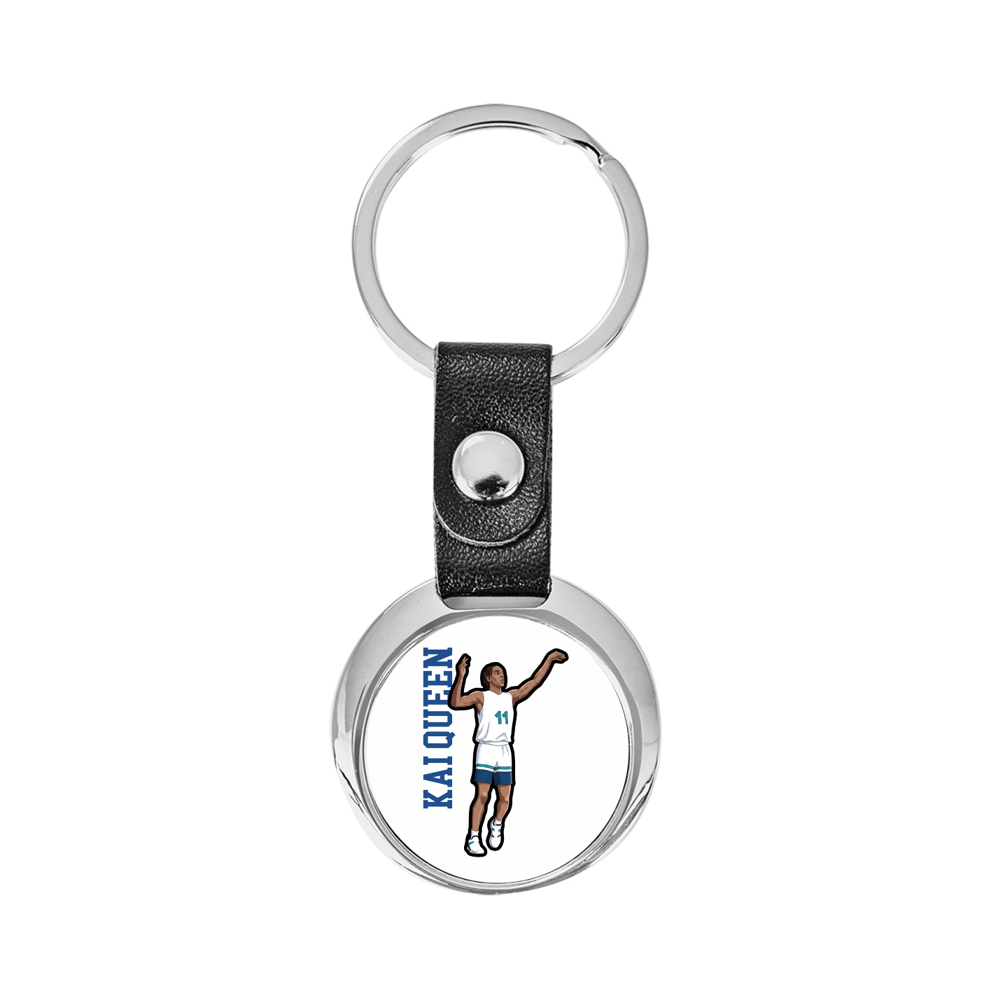 Key Chain — Name Vertical in Classic