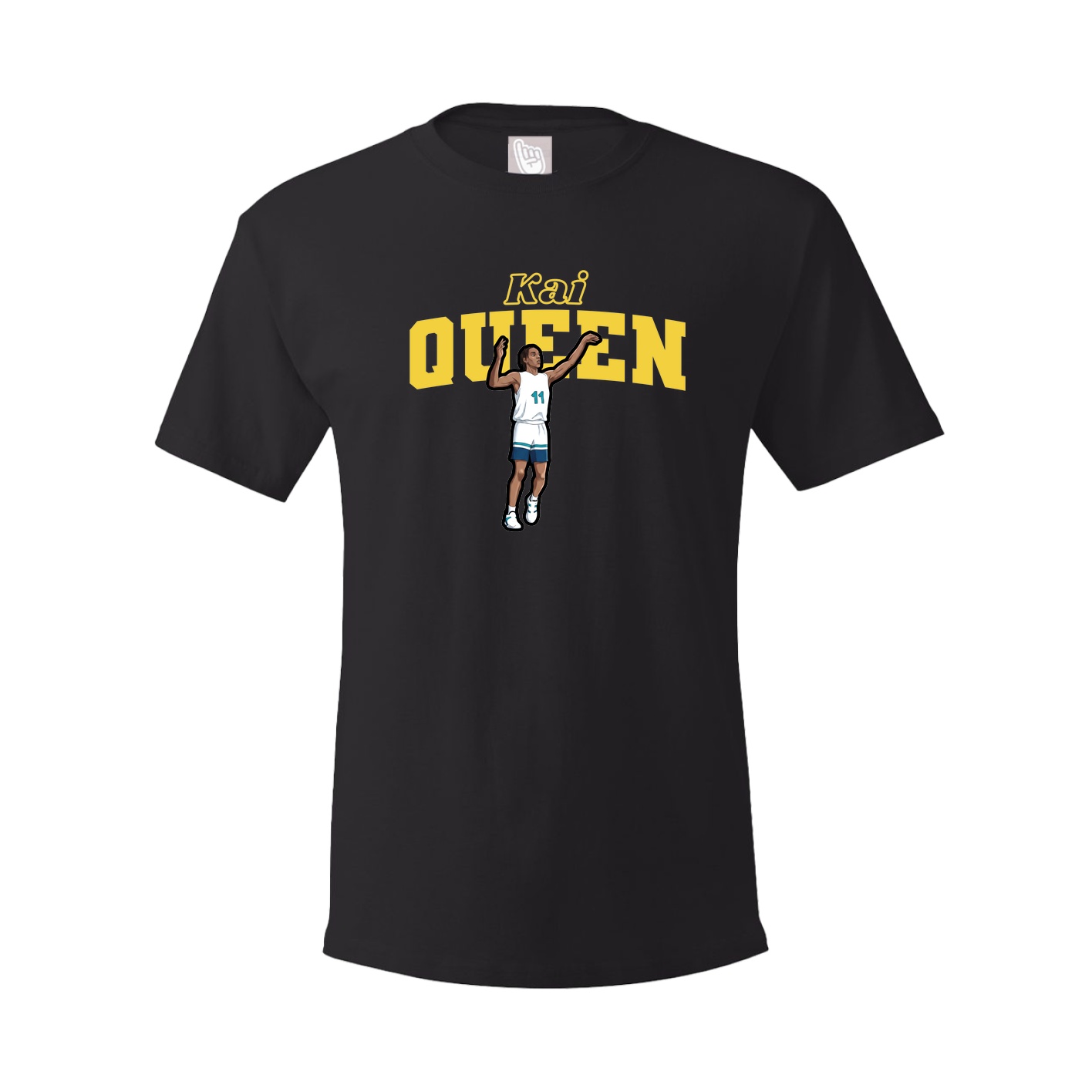 Youth Tee — Name Arch in Black
