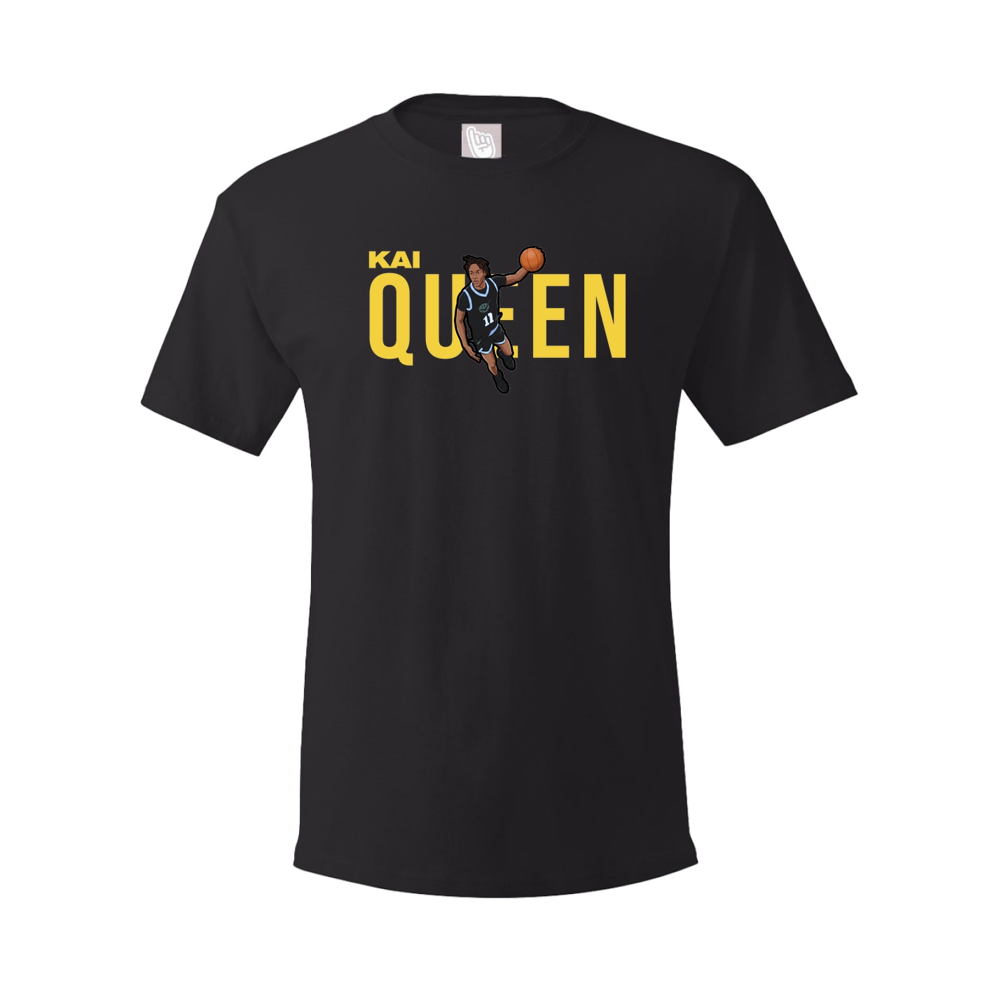 Youth Tee — Player Name in Black