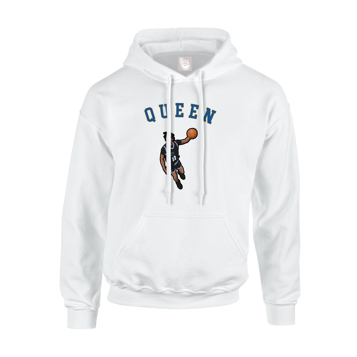 Hoodie — Shirsey Arch in White