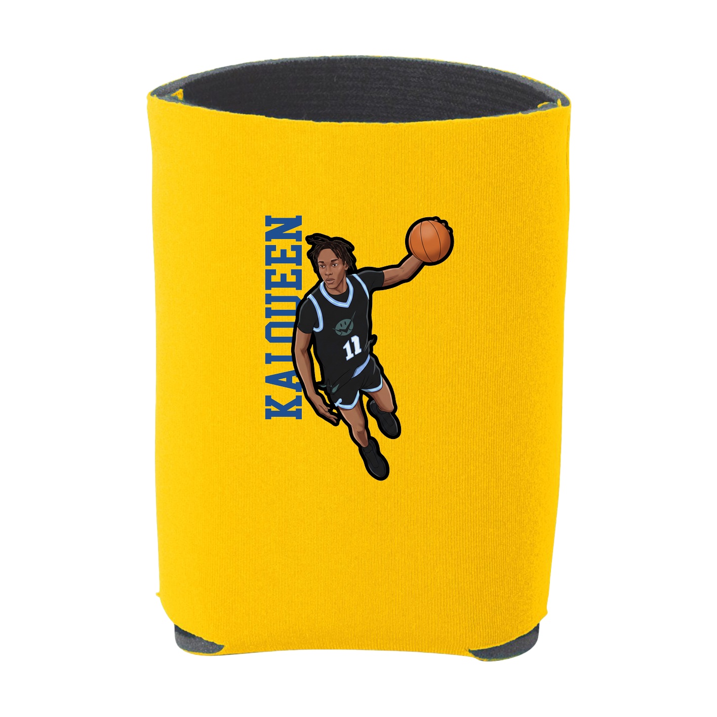 Can Holder — Name Vertical in Yellow