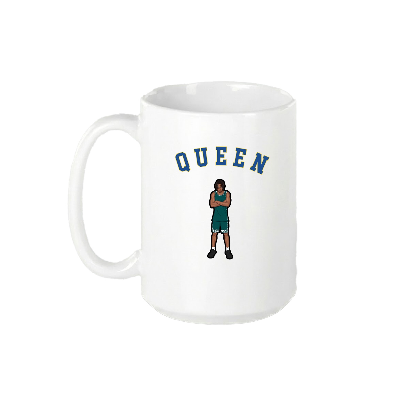 15oz Coffee Mug — Shirsey Arch in White