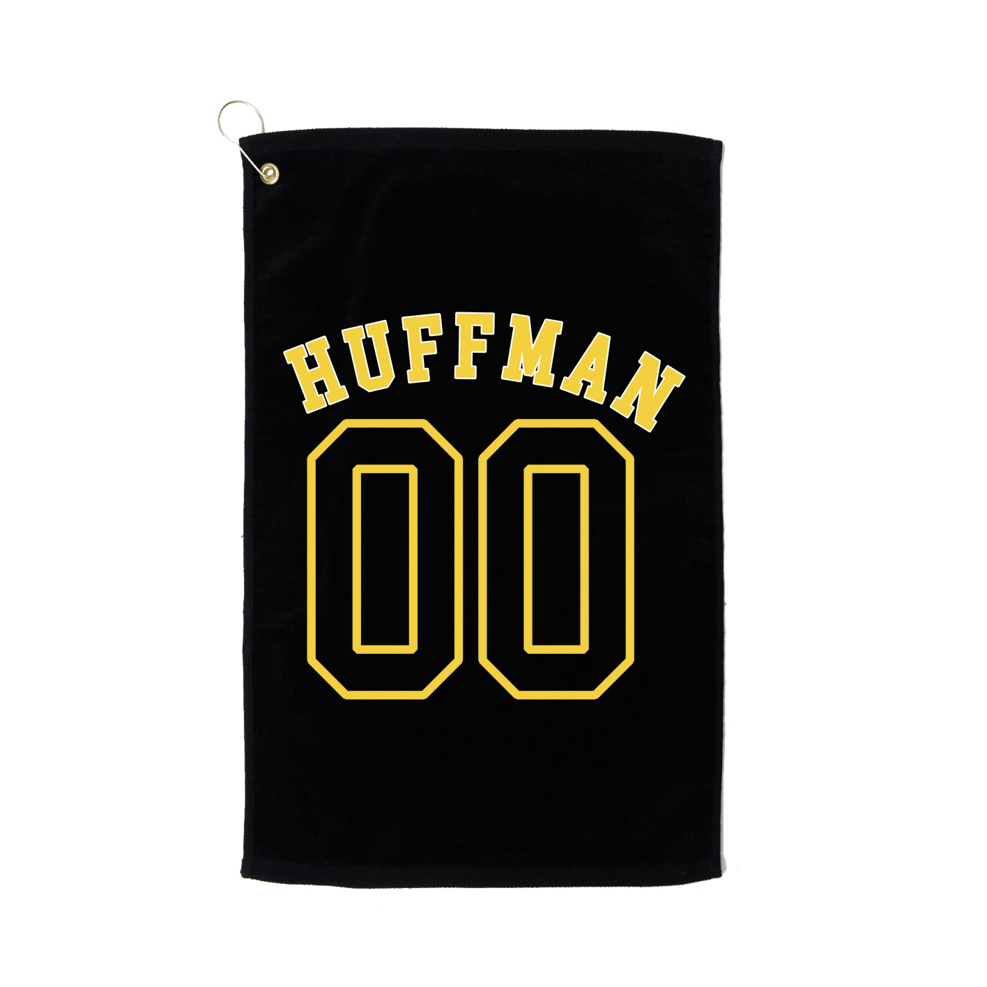 Golf Towel — Shirsey Arch in Black