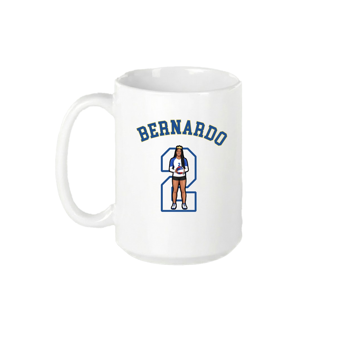 15oz Coffee Mug — Shirsey Arch in White
