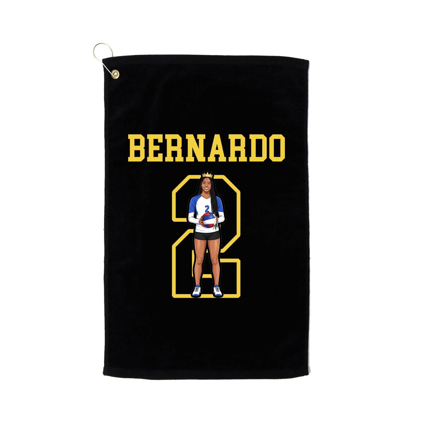 Golf Towel — Shirsey in Black