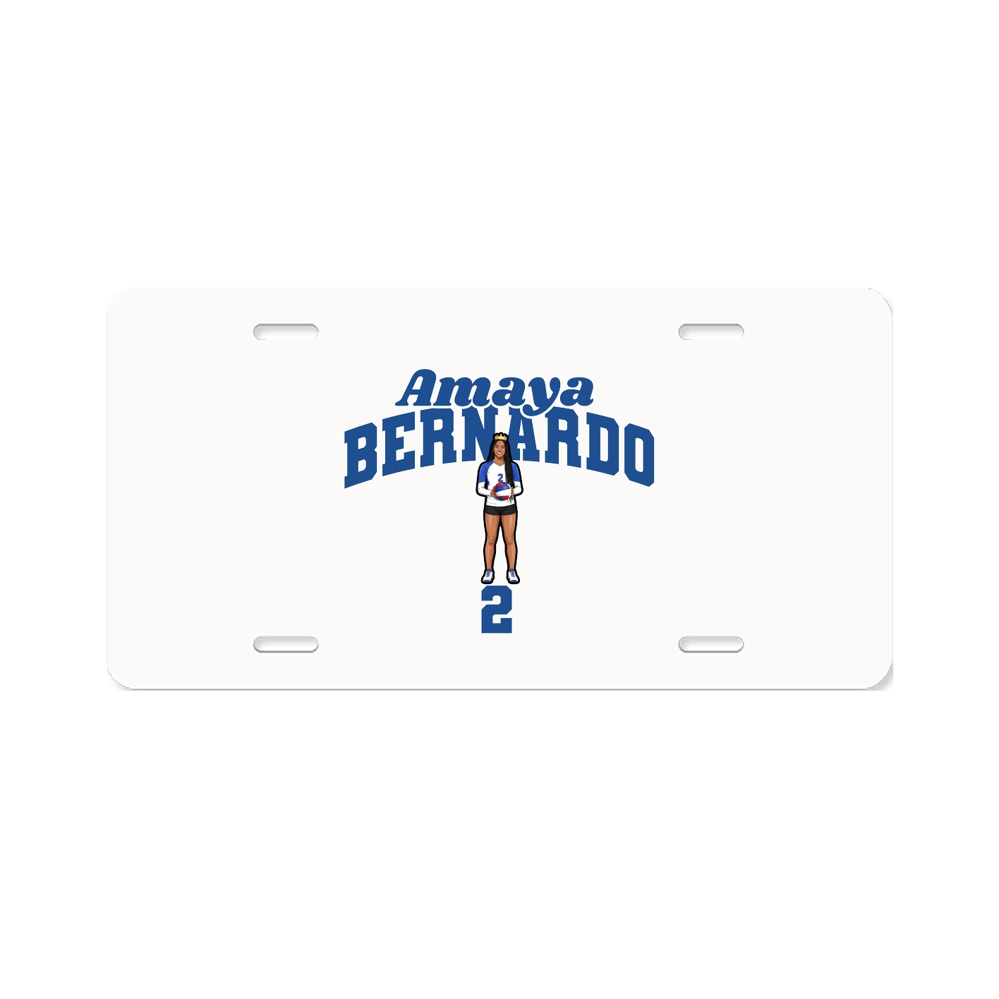 License Plate — Signature Arch in Classic