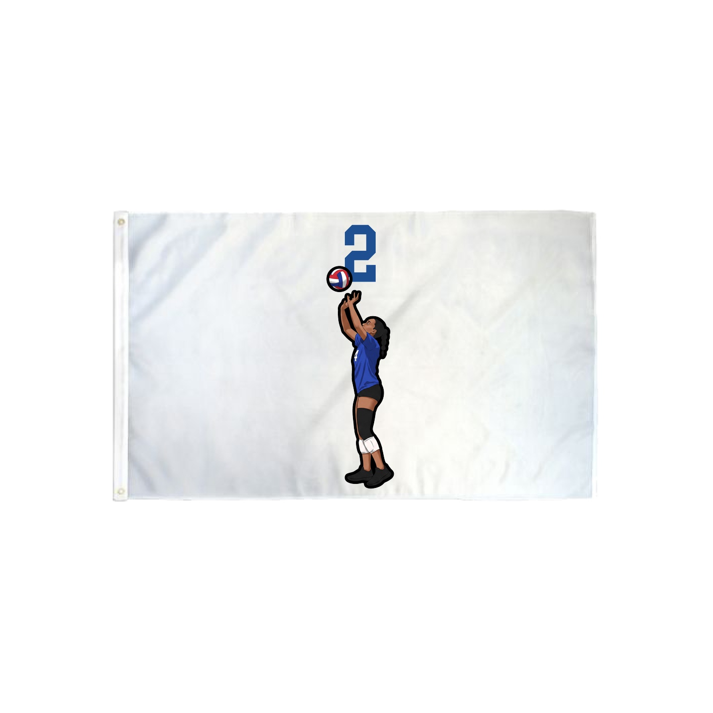 3x5 Flag — Number Top in Classic