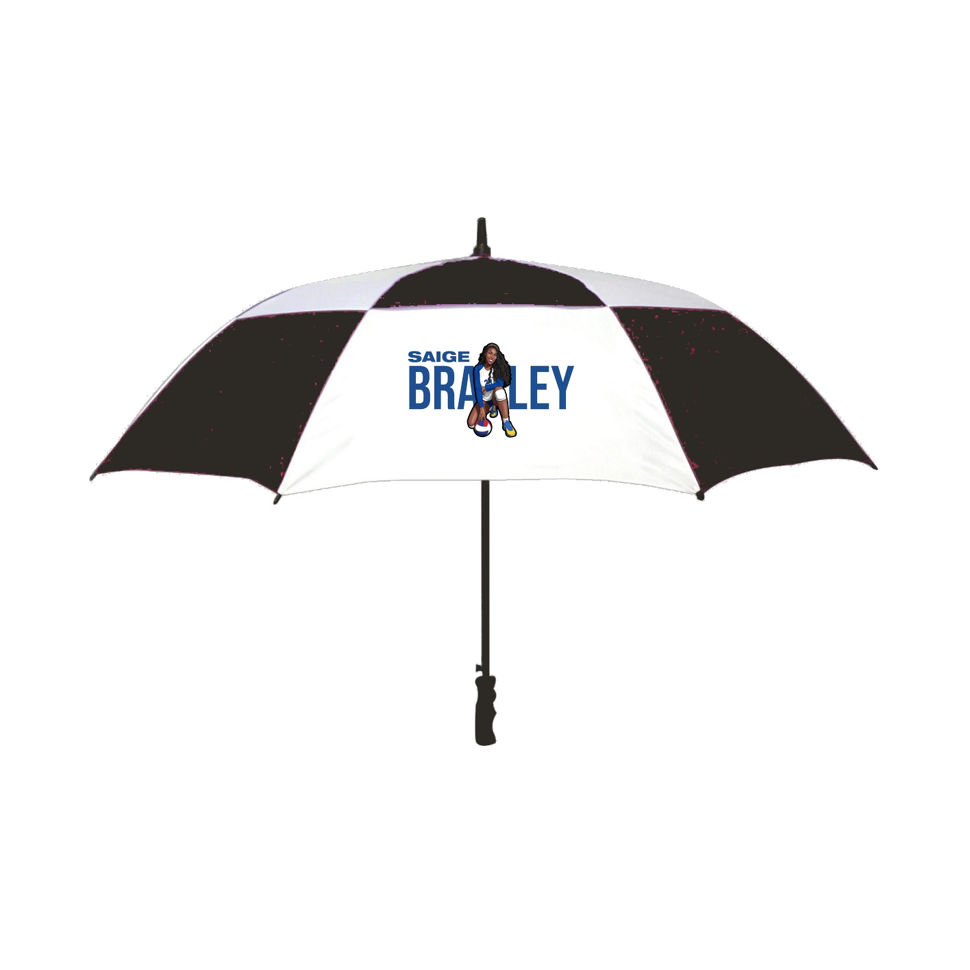 Golf Umbrella — Player Name in Black