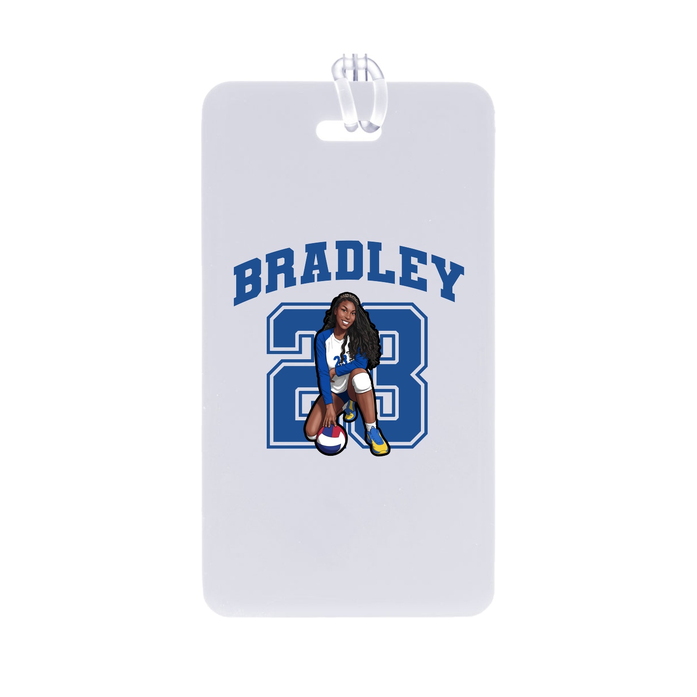 Bag Tag — Number in Classic