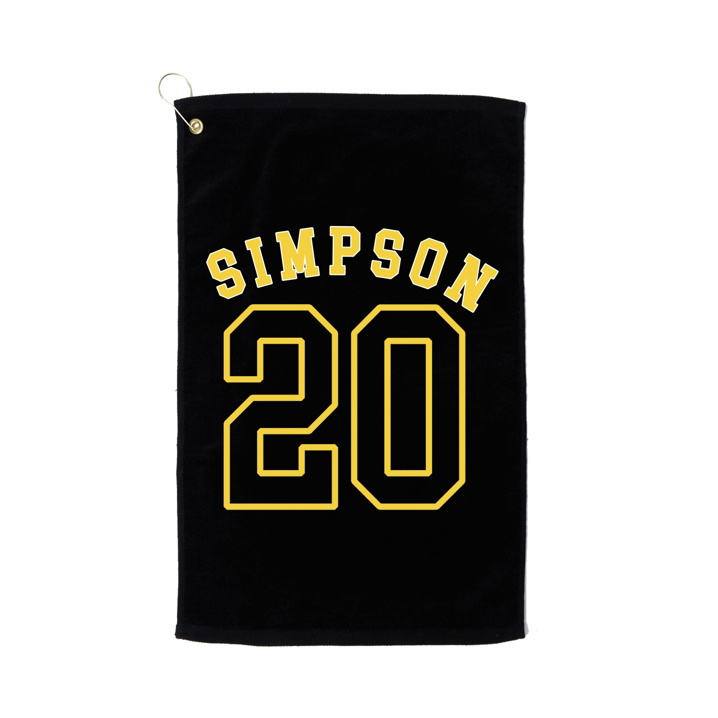 Golf Towel — Shirsey Arch in Black