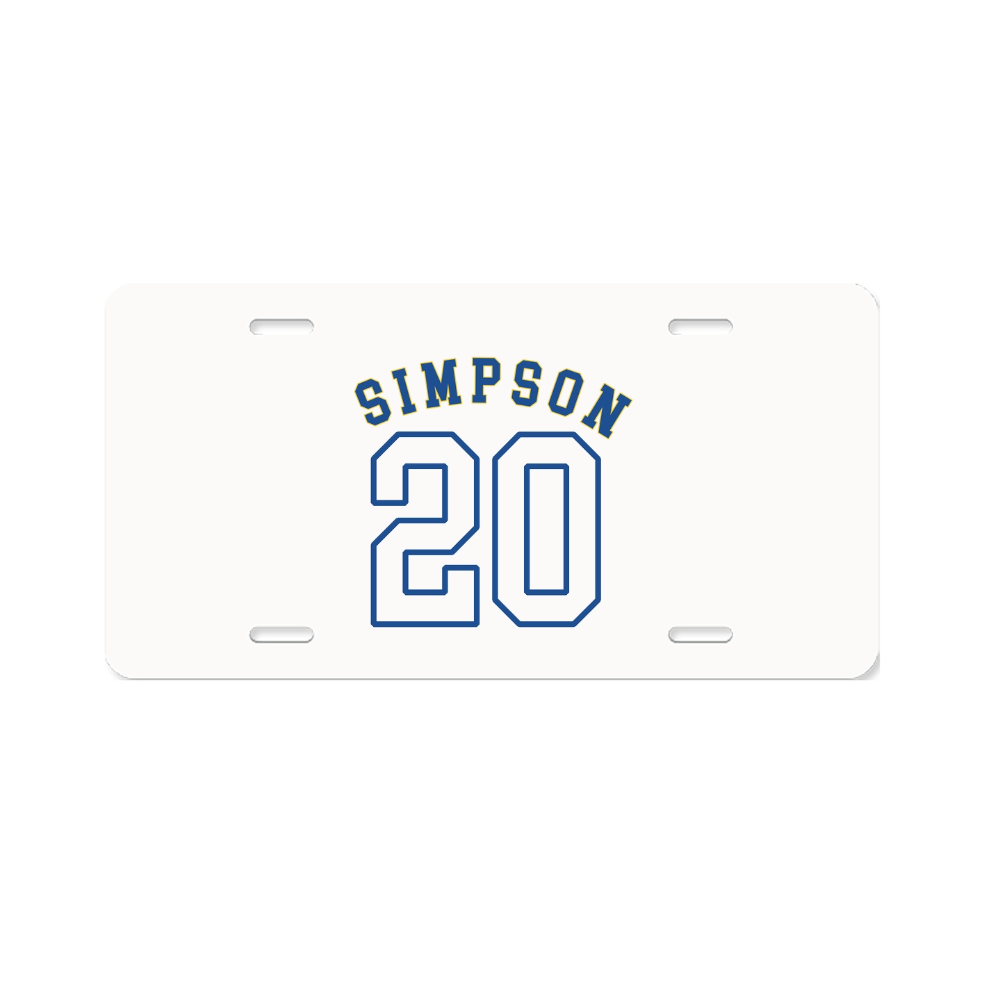 License Plate — Shirsey Arch in Classic