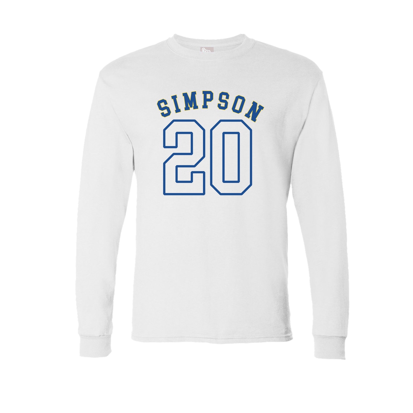 Long Sleeve Tee — Shirsey Arch in White