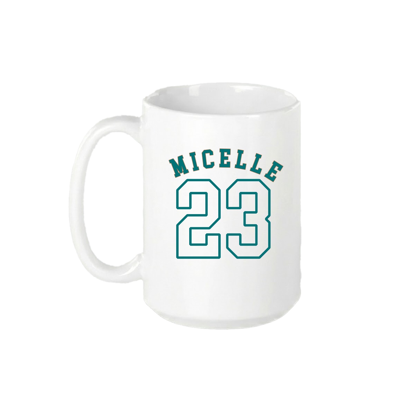 15oz Coffee Mug — Shirsey Arch in White