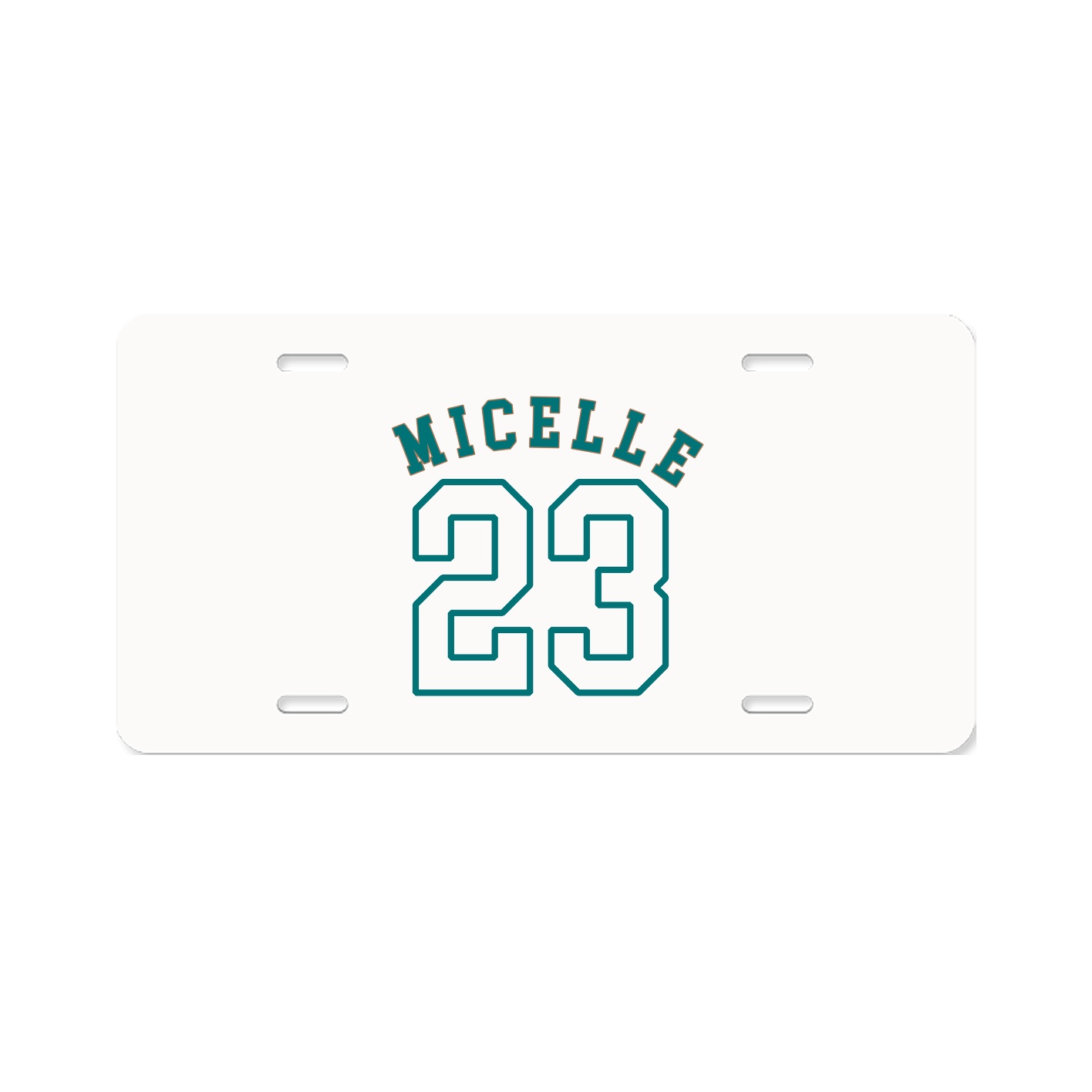License Plate — Shirsey Arch in Classic