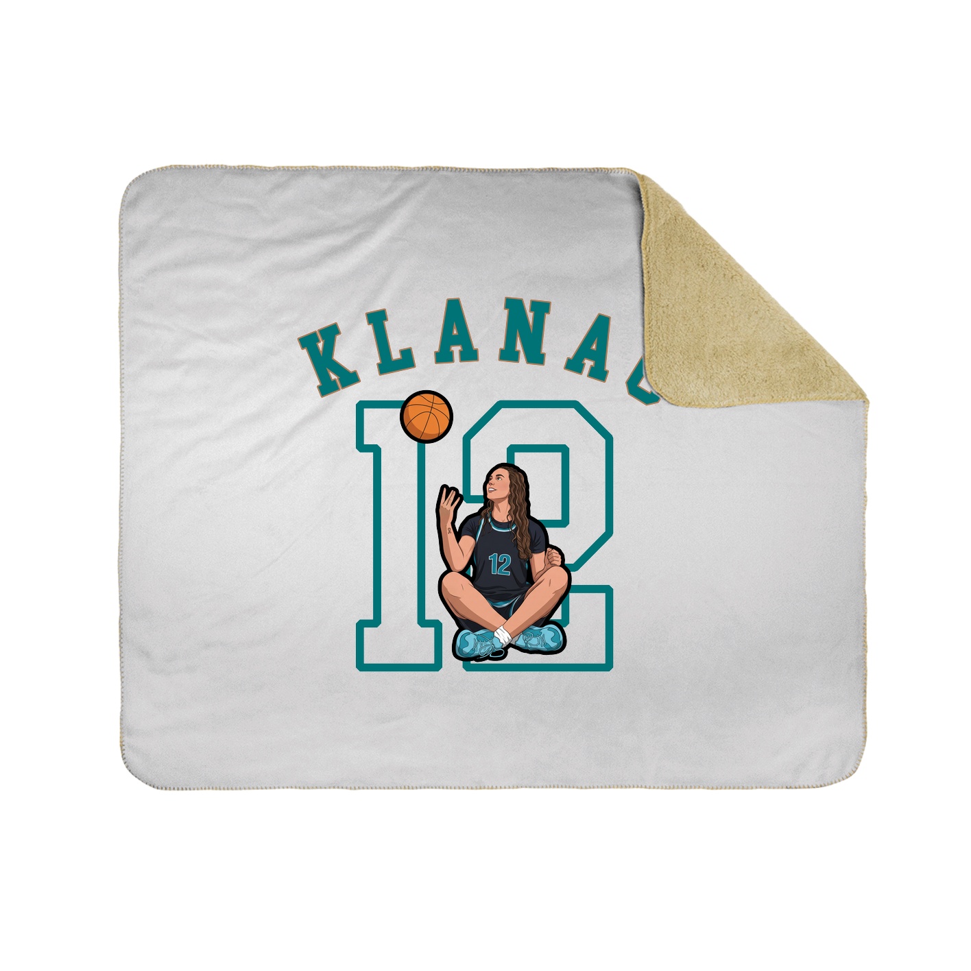 Throw Blanket — Shirsey Arch in White