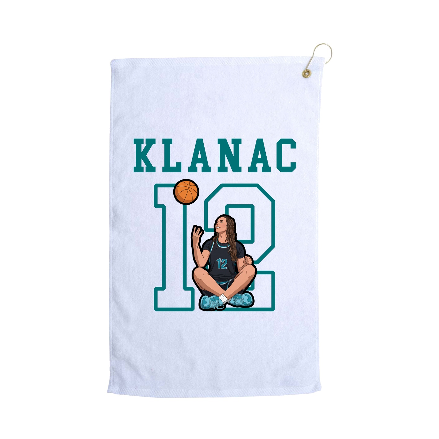 Golf Towel — Shirsey in White