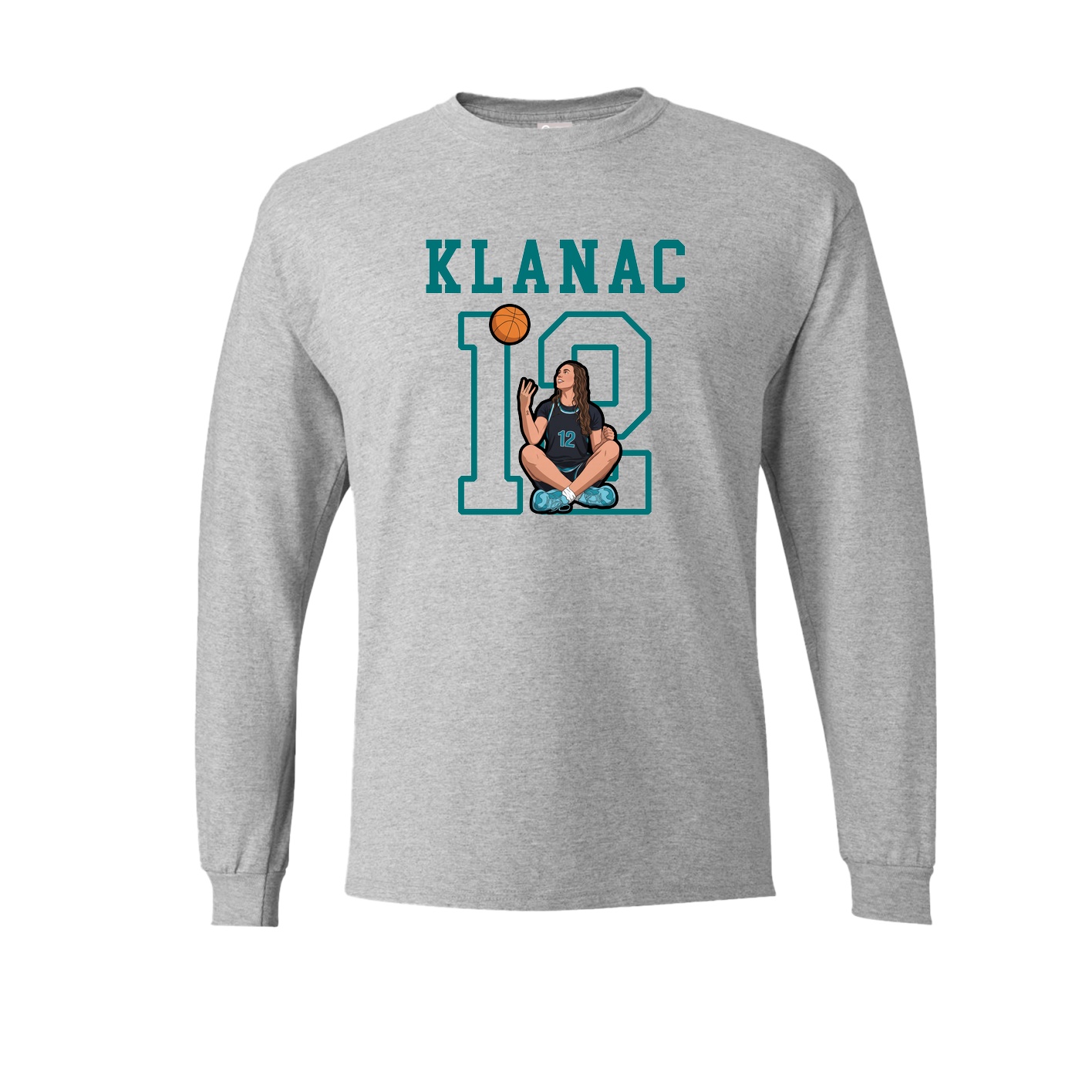 Long Sleeve Tee — Shirsey in Grey