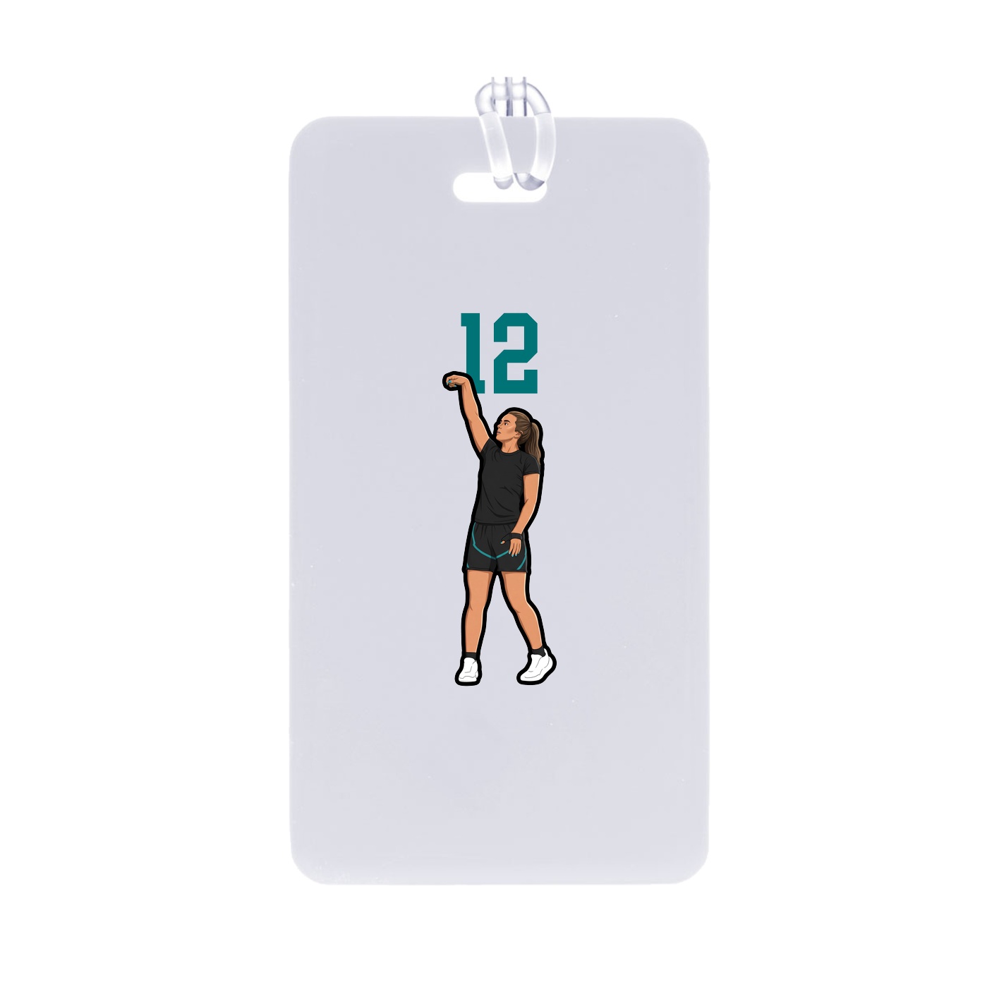 Bag Tag — Number Top in Classic