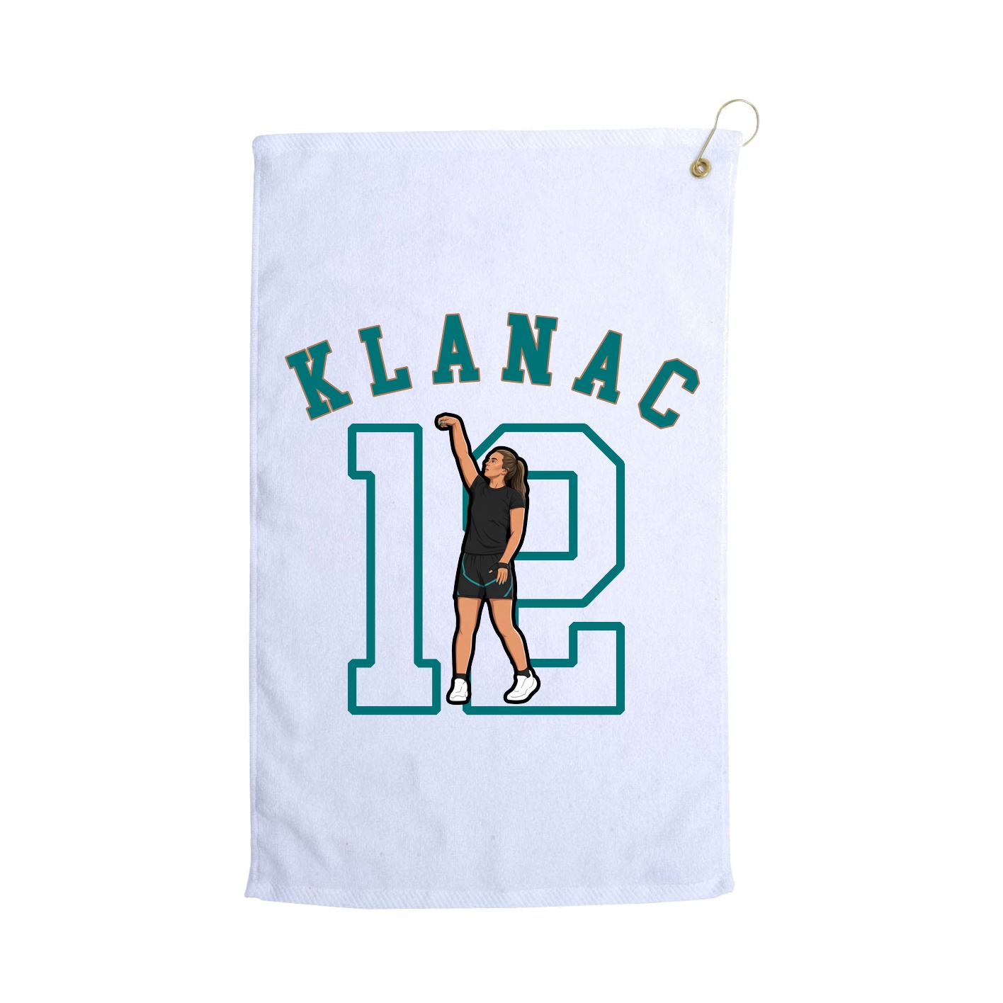 Terry Velour Golf Towel