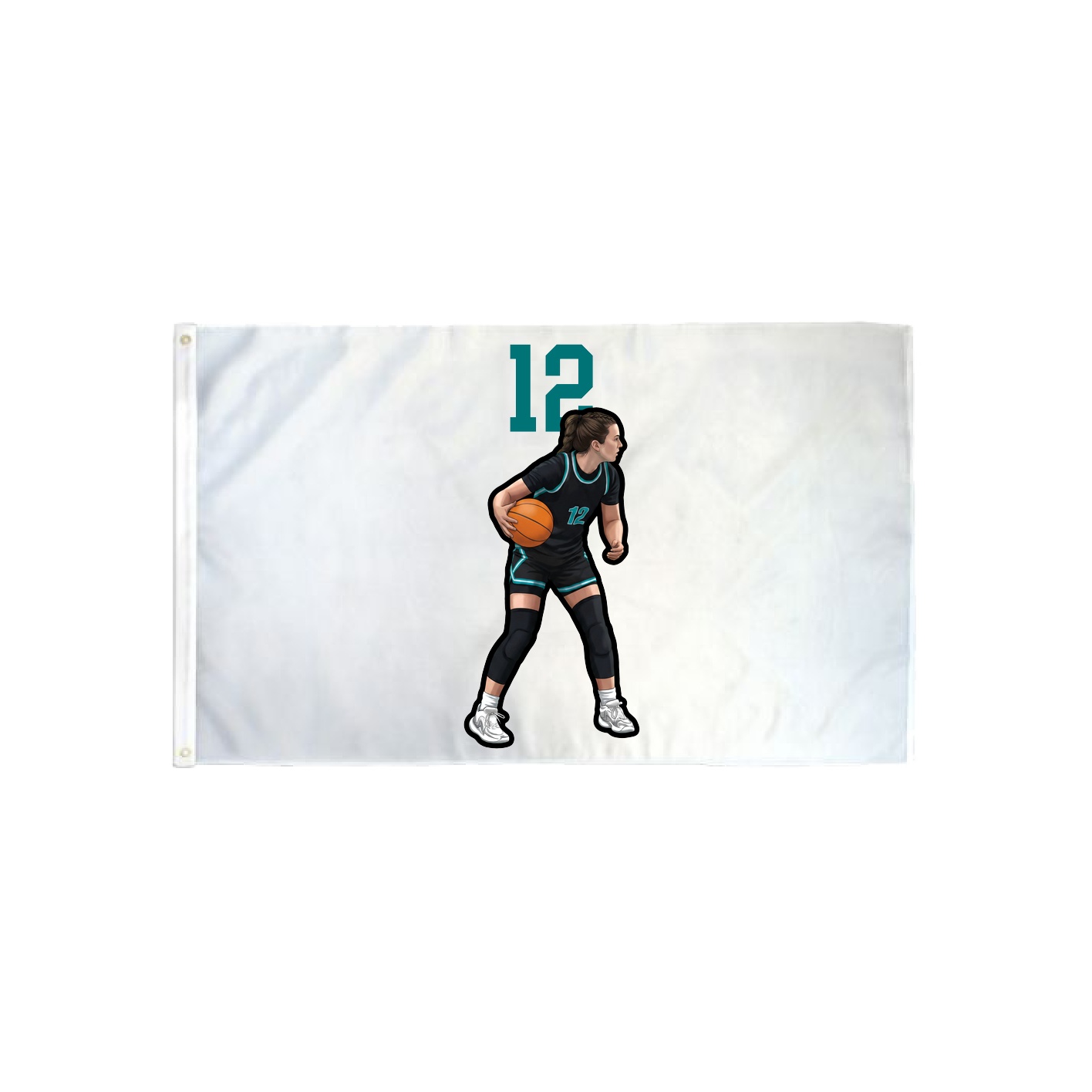 3x5 Flag — Number Top in Classic