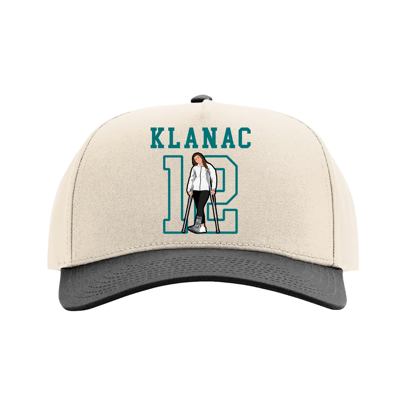 Full Fabric Five-Panel Champ Cap