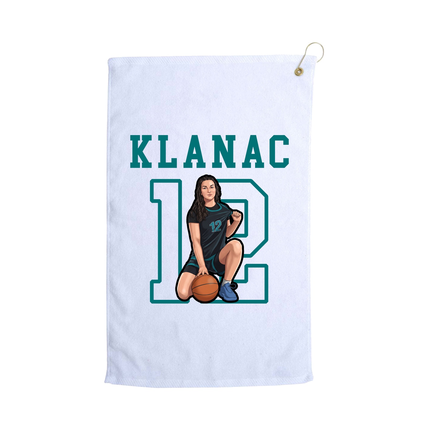 Golf Towel — Shirsey in White