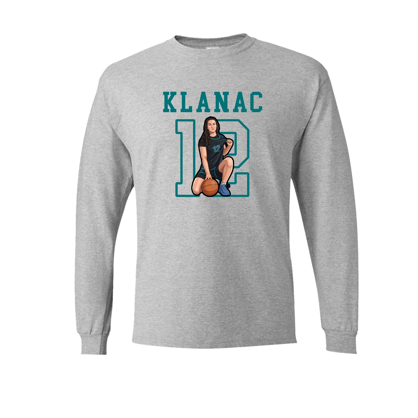 Long Sleeve Tee — Shirsey in Grey