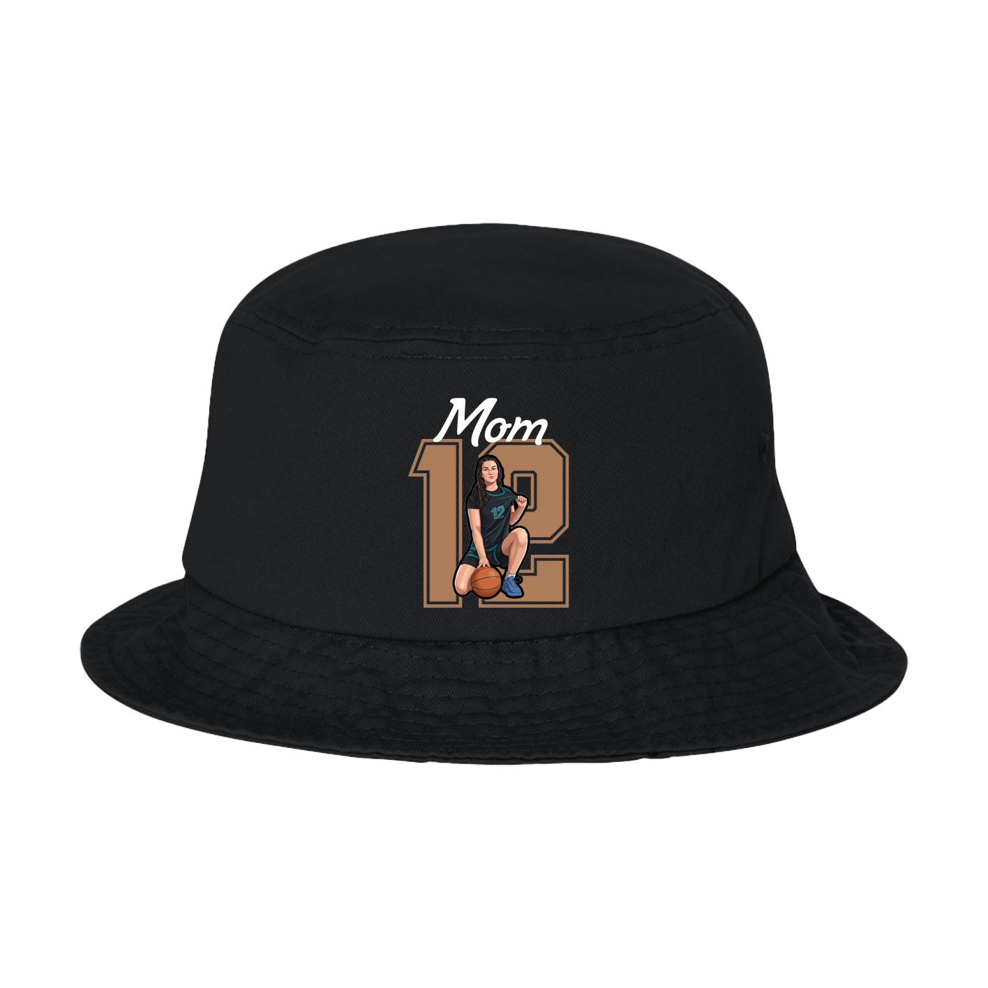 Bucket Cap — Mothers Day Shirsey in Black