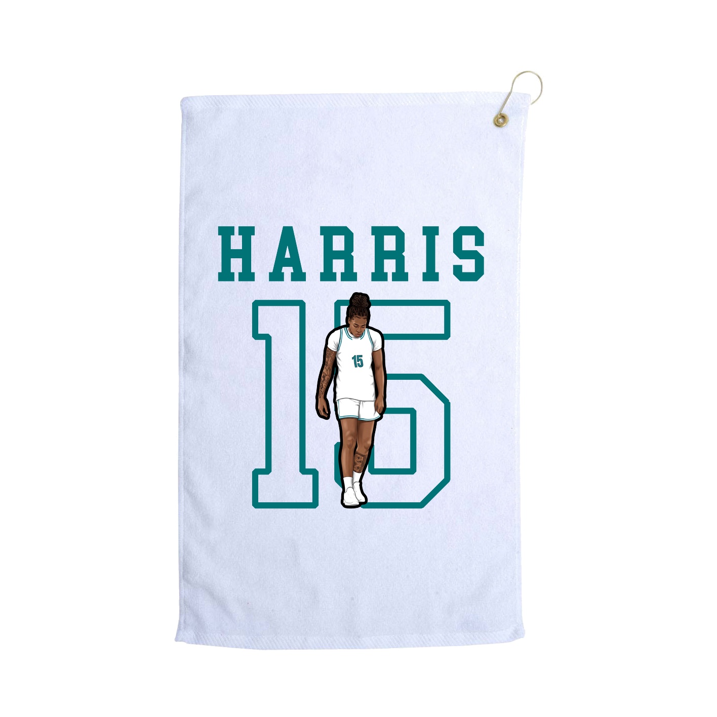 Golf Towel — Shirsey in White