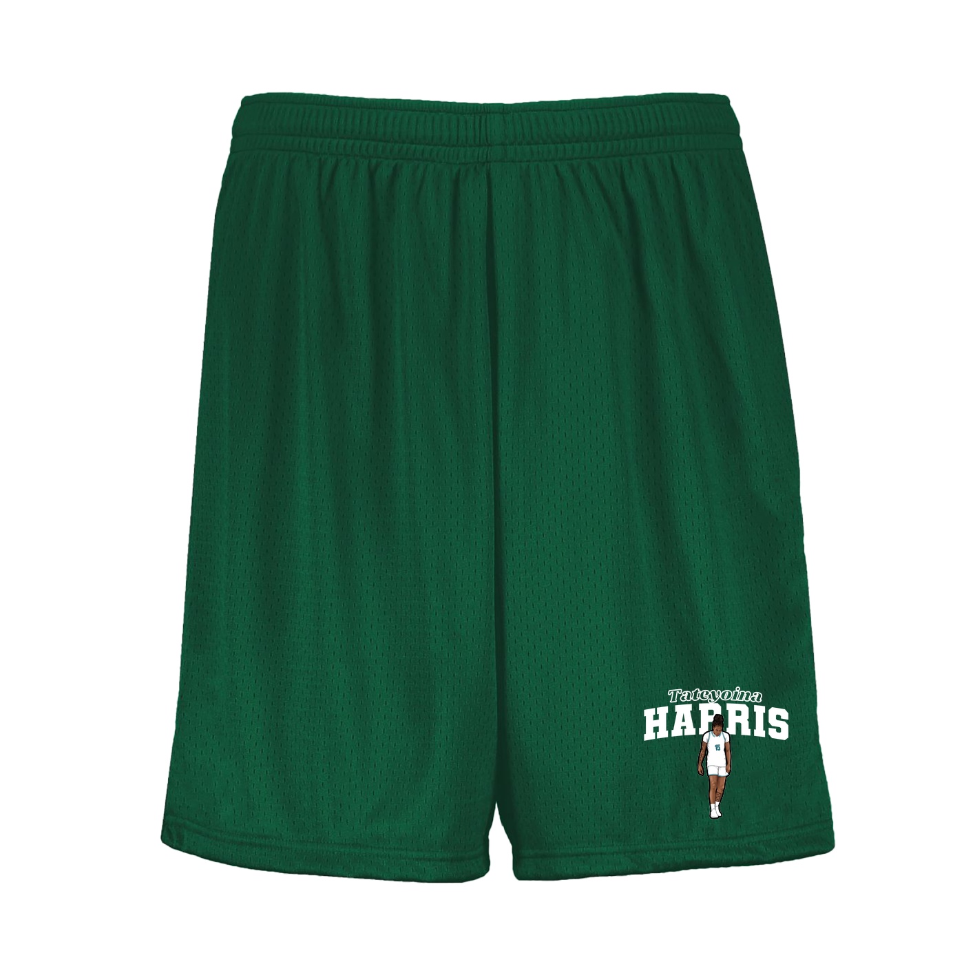 Shorts — Name Arch in Green