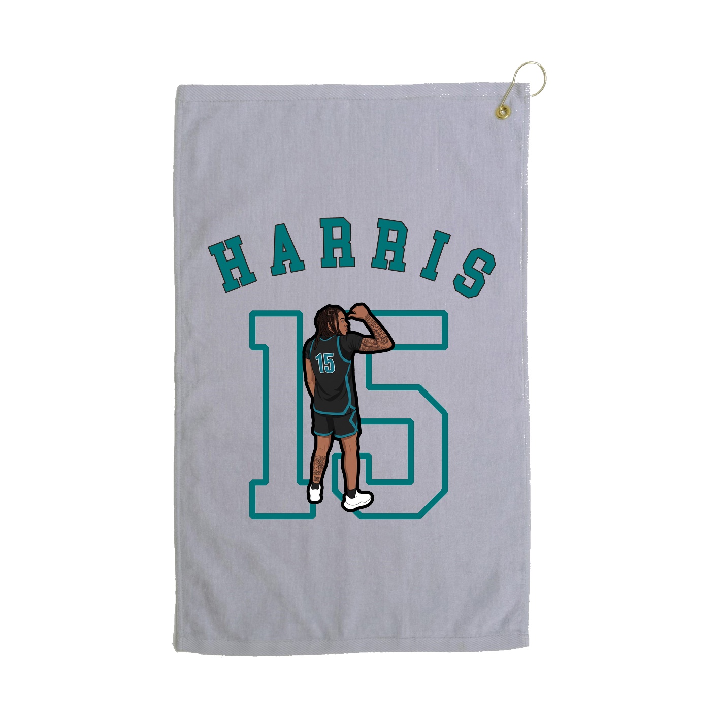 Golf Towel — Shirsey Arch in Grey