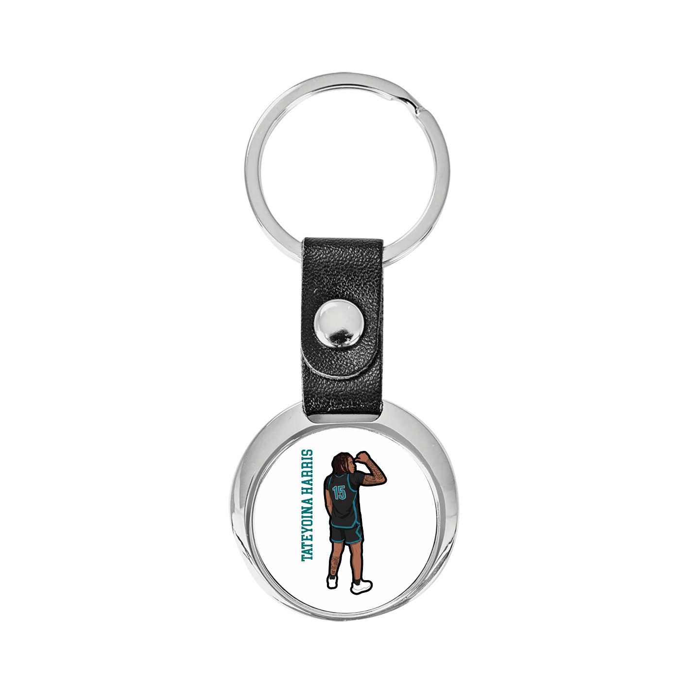 Key Chain — Name Vertical in Classic
