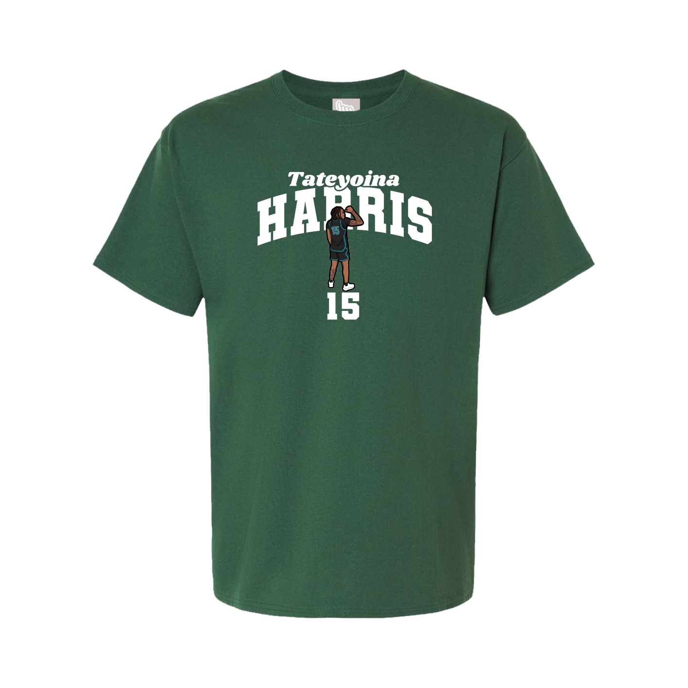 Youth Tee — Signature Arch in Green