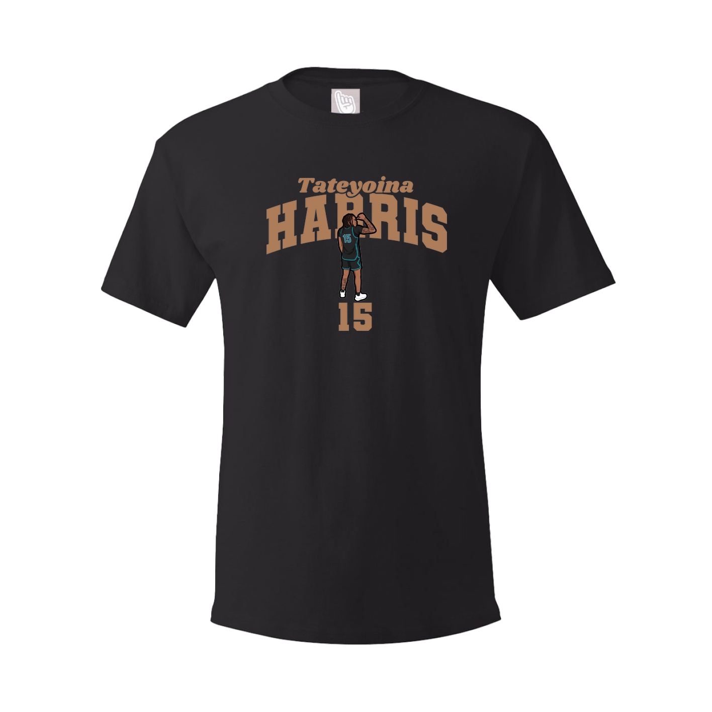 Youth Tee — Signature Arch in Black