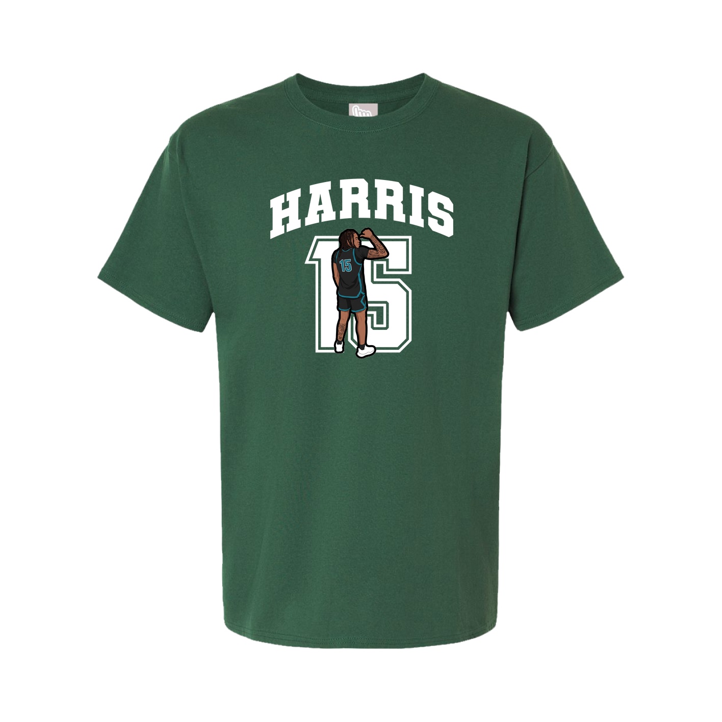 Tee — Number in Green
