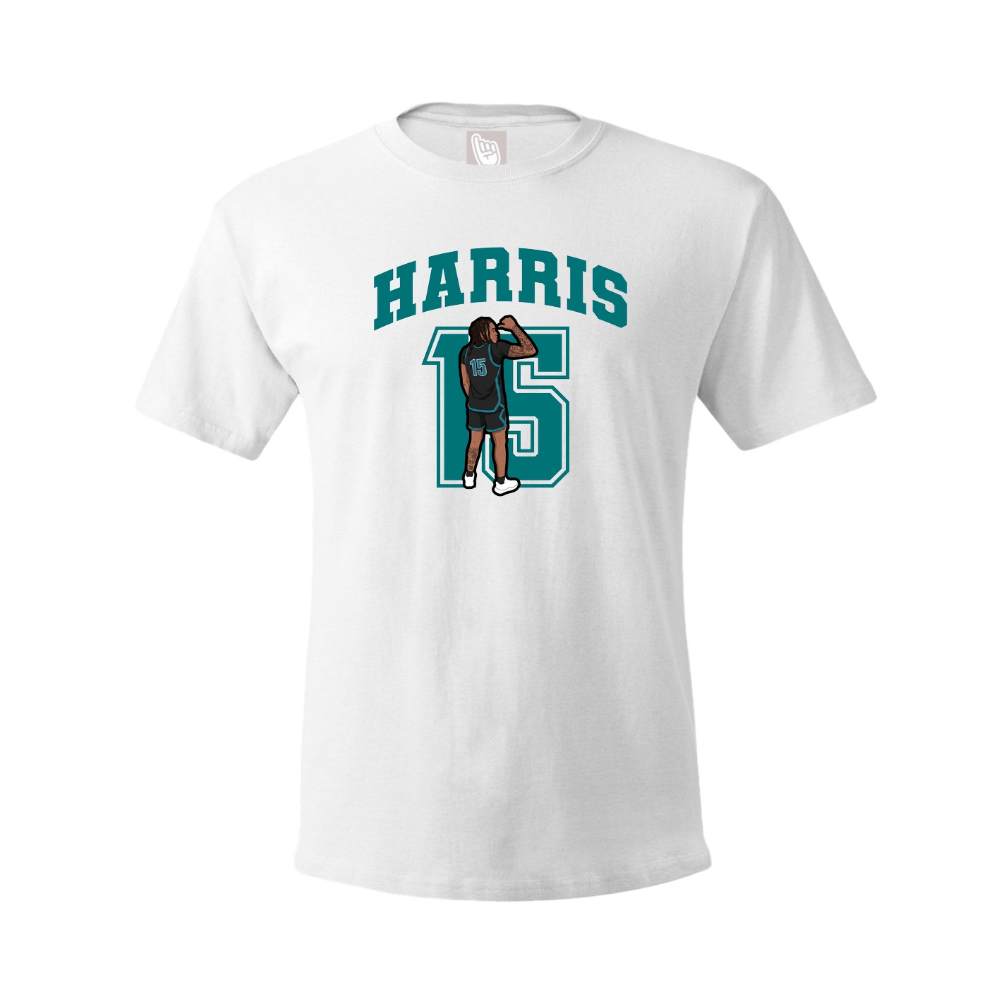 Tee — Number in White