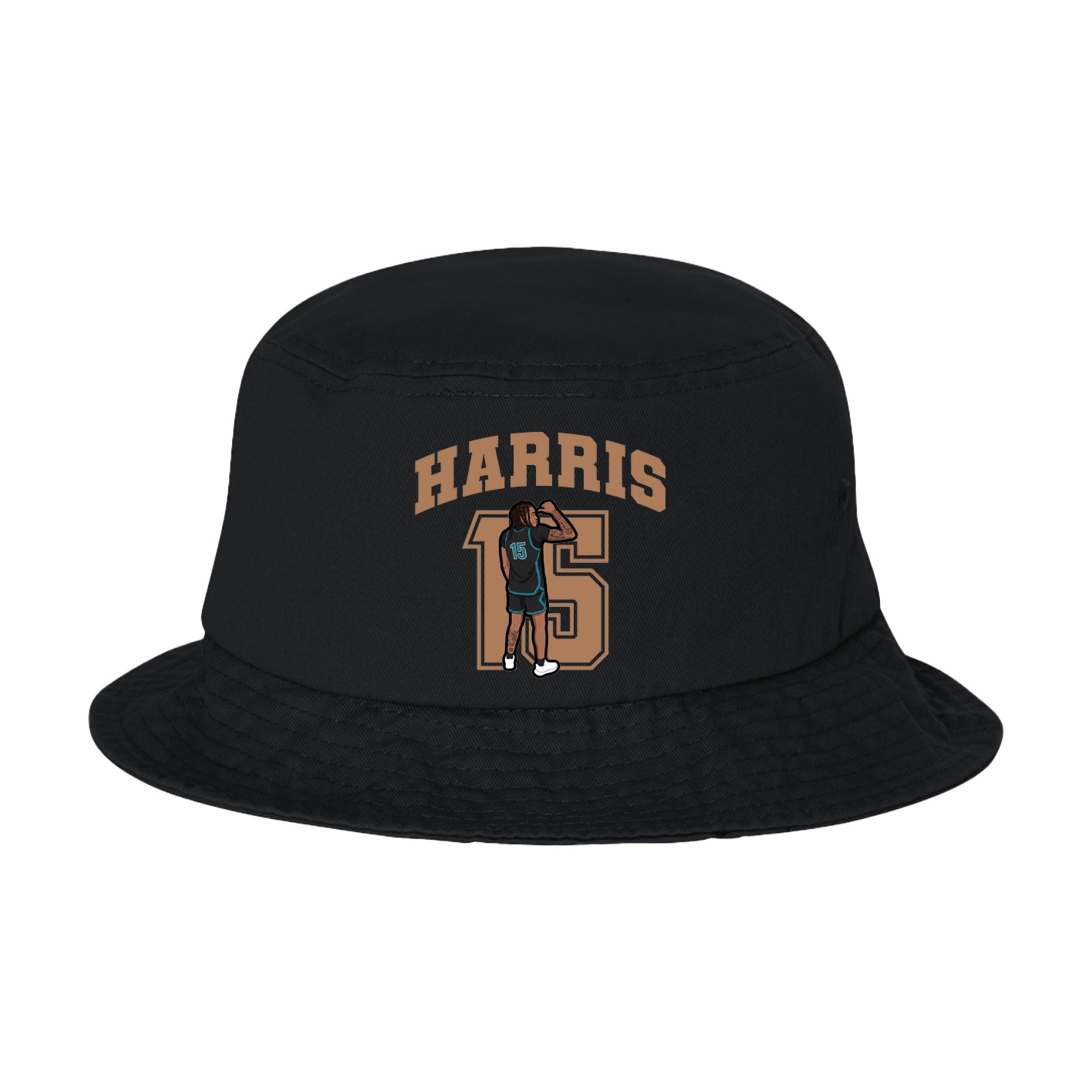 Bucket Cap — Number in Black