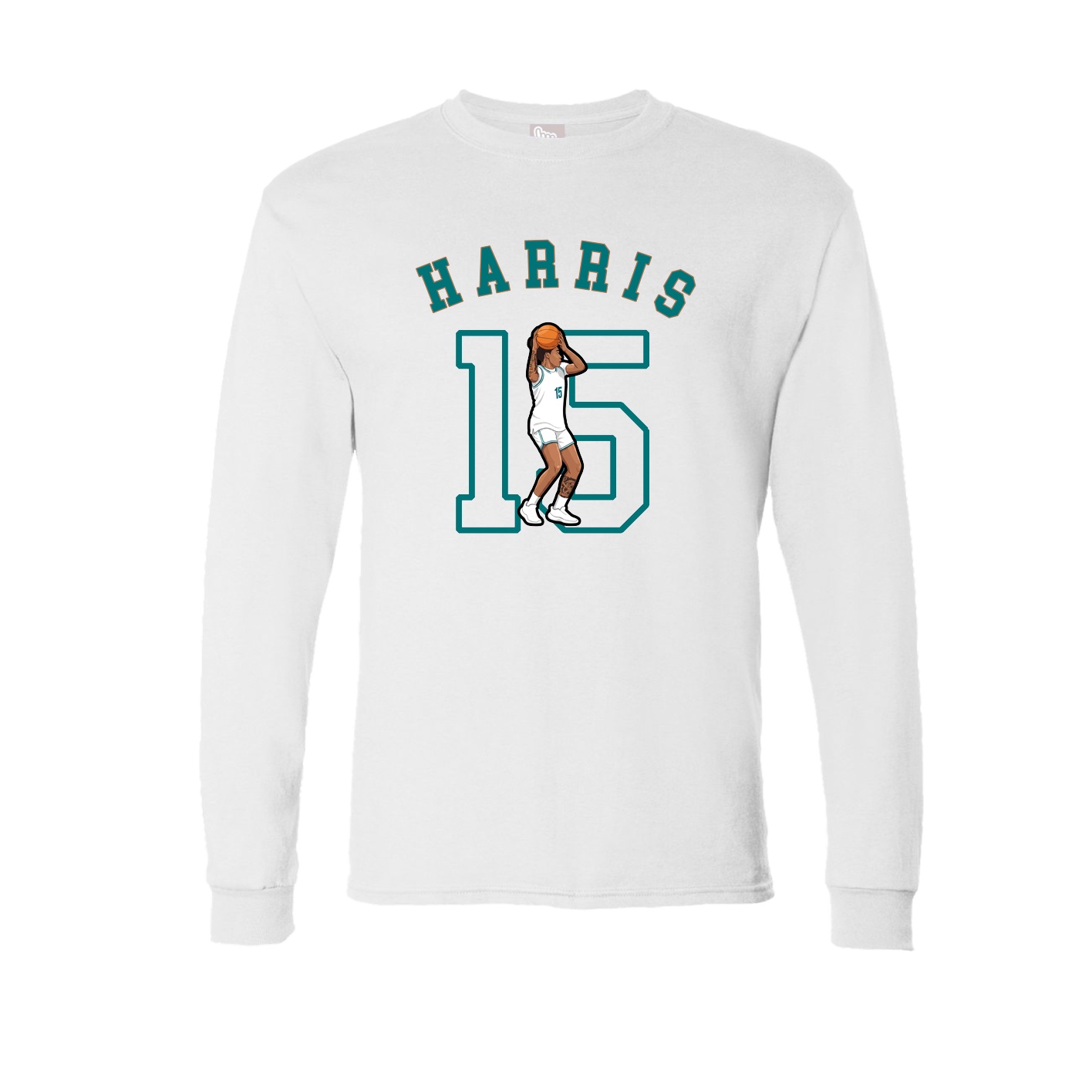 Long Sleeve Tee — Shirsey Arch in White