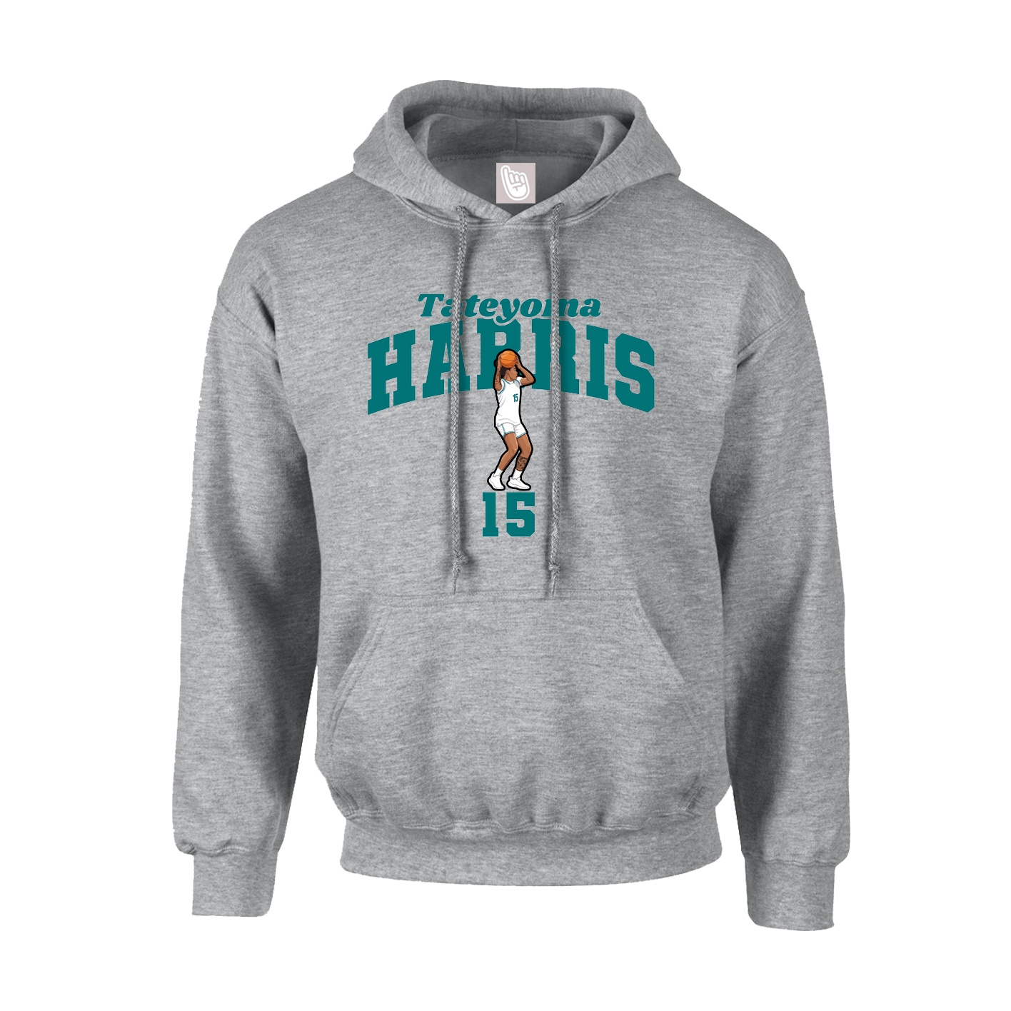 Hoodie — Signature Arch in Grey