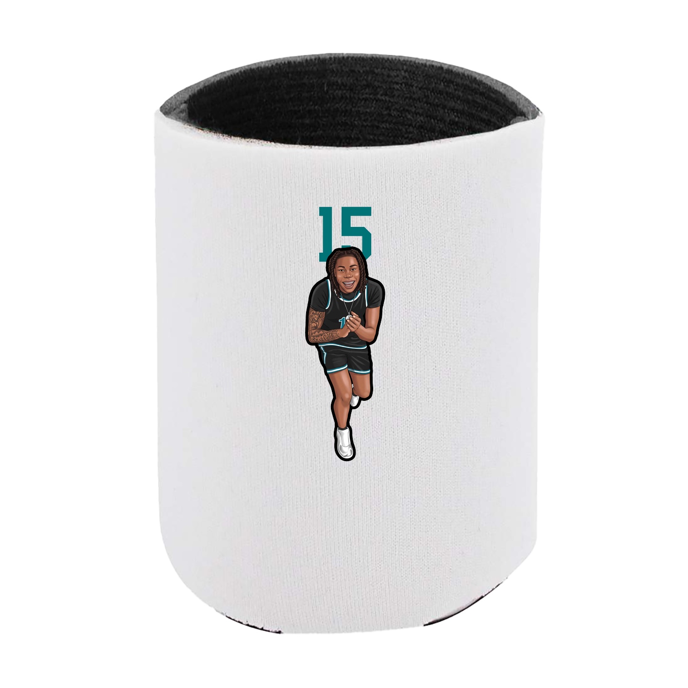 Can Holder — Number Top in White